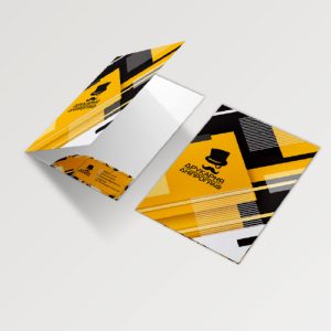 Папка цельновысечная